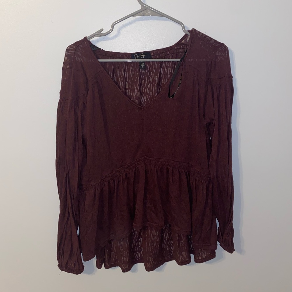 cute maroon shirt